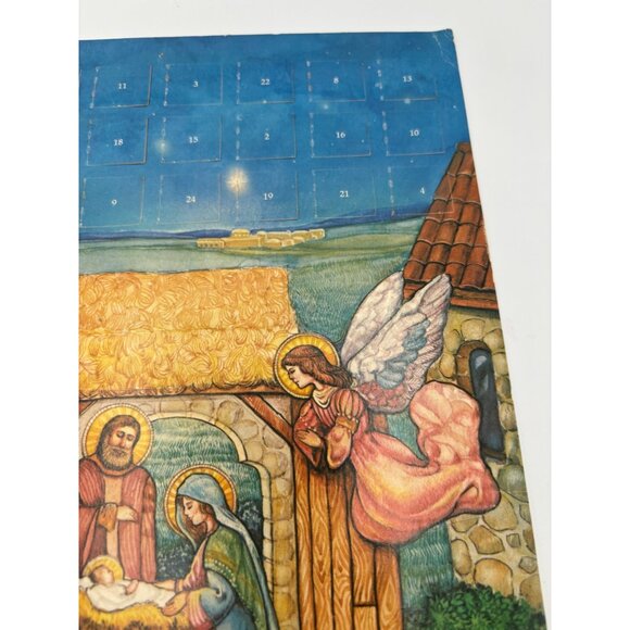 Vintage Current Christmas The Story of Christmas Paper Pop up Advent Calendar 19 - Picture 11 of 13